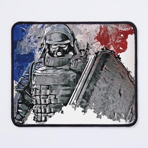 Item preview, Six Siege Operator Montagne Poster | Unique Gaming Art designed and sold by traxim.