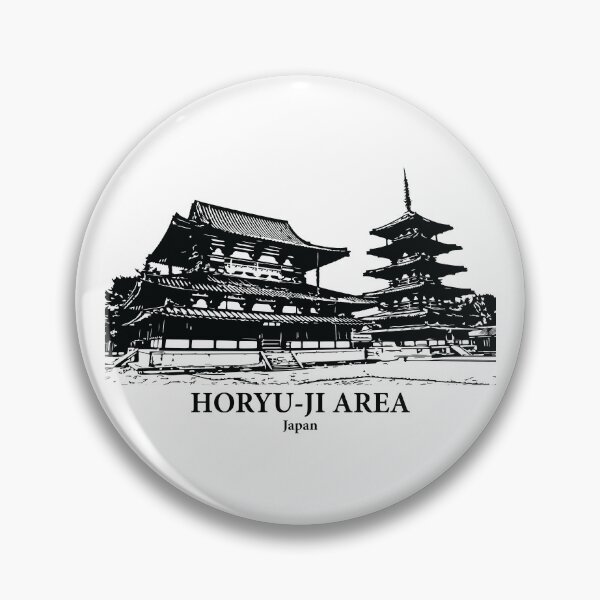 Item preview, Horyu-ji Area - Japan designed and sold by Lakeric Cityscapes.