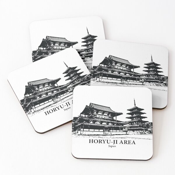 Item preview, Horyu-ji Area - Japan designed and sold by Lakeric Cityscapes.
