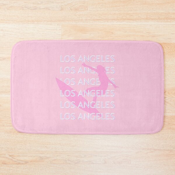 Item preview, Los Angeles Travel Art, California, Travel Art, Surf Lovers, Pink, Preppy designed and sold by Magic Love Art Print.