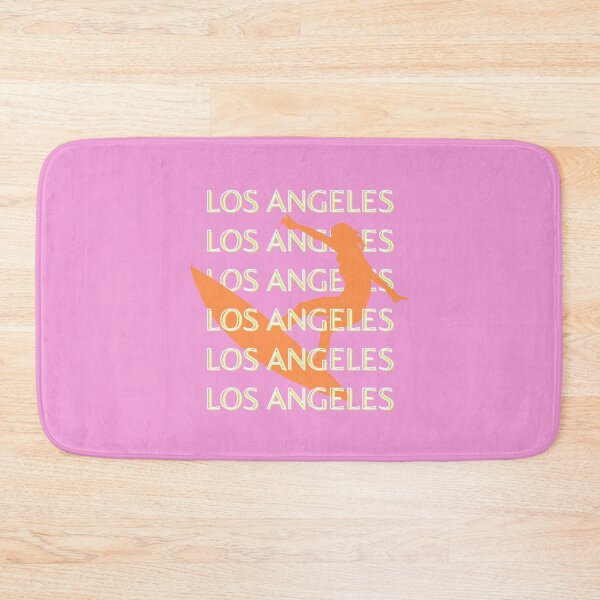 Item preview, Los Angeles Travel Art, California, Travel Art, Surf Lovers, Pink designed and sold by Magic Love Art Print.