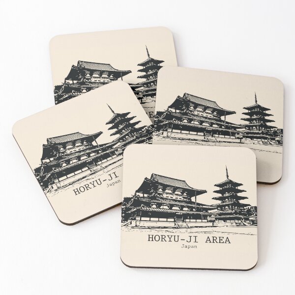 Item preview, Horyu-ji Area - Japan designed and sold by Lakeric Cityscapes.