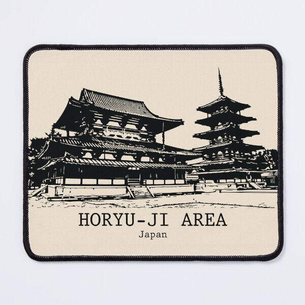 Item preview, Horyu-ji Area - Japan designed and sold by Lakeric Cityscapes.