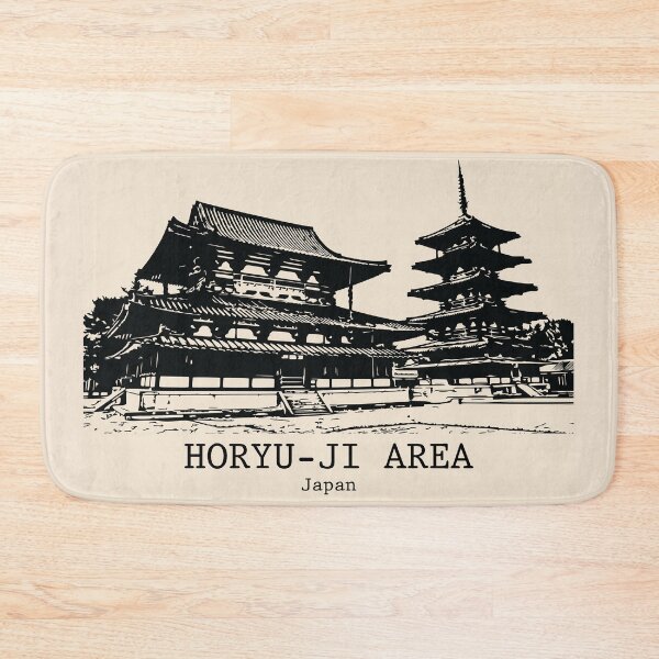 Item preview, Horyu-ji Area - Japan designed and sold by Lakeric Cityscapes.
