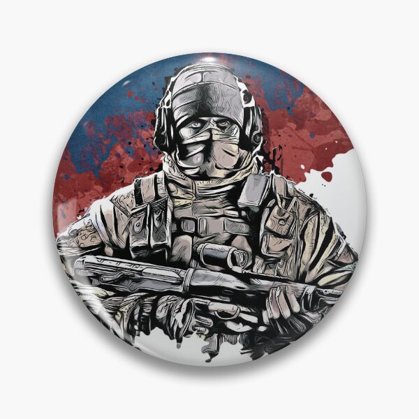 Item preview, Six Siege Operator Glaz Poster | Unique Gaming Art designed and sold by traxim.