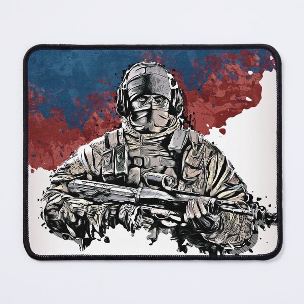 Item preview, Six Siege Operator Glaz Poster | Unique Gaming Art designed and sold by traxim.