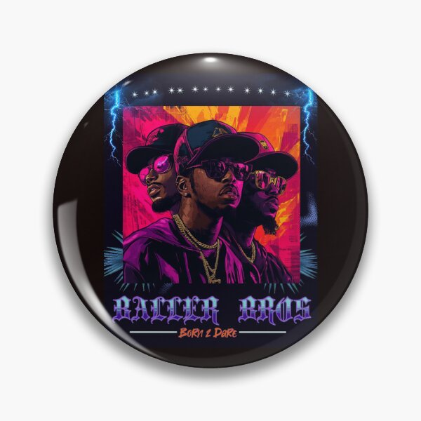 Artikelvorschau, Baller Bros - Born 2 Dare entworfen und verkauft von PrairieRidgeDesigns.