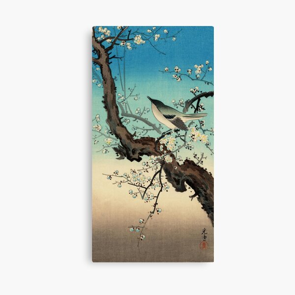 Item preview, Ukiyo-e Plum & Warbler by Tsuchiya Koitsu designed and sold by Chiepy’s Tiny Gallery.