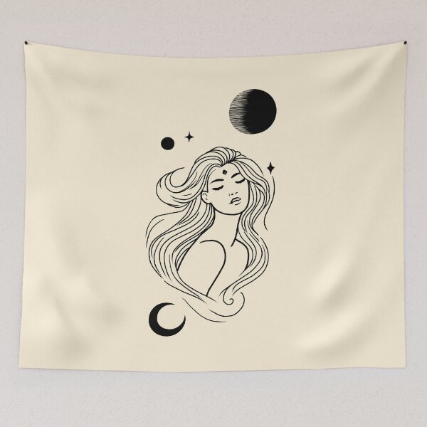 Item preview, Celestial Daydream - Buttercream designed and sold by MaryAura.