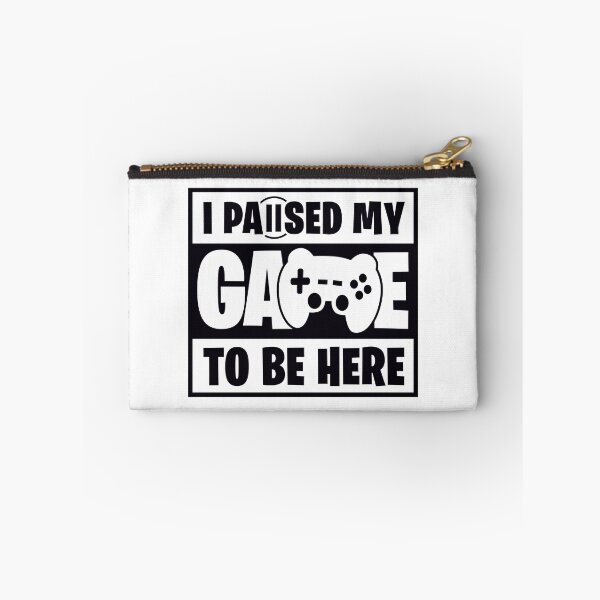 Item preview, I Paused My Game - Funny Gamer Saying designed and sold by Kubala Designs.