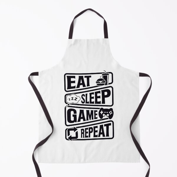 Item preview, Eat Sleep Game Repeat Funny Gamer Saying designed and sold by Kubala Designs.