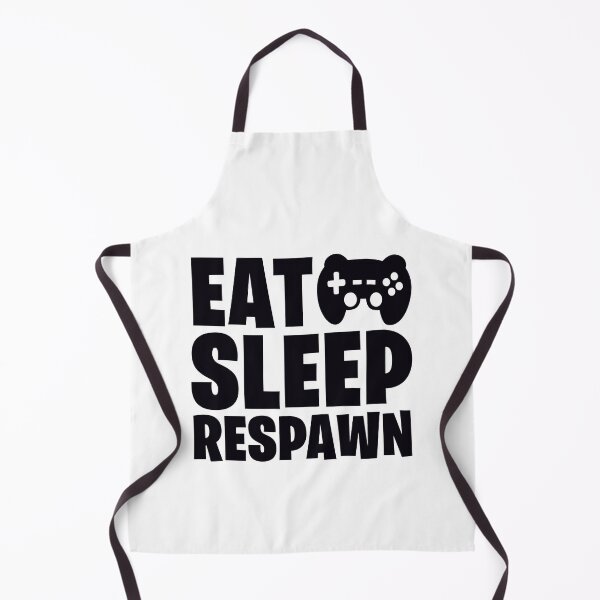 Item preview, Eat Sleep Respawn Funny Gamer Saying designed and sold by Kubala Designs.