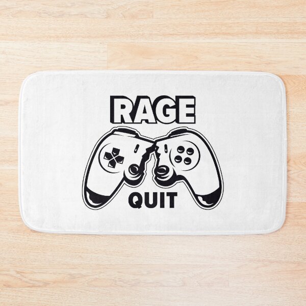 Item preview, Rage Quit Funny Gamer Saying designed and sold by Kubala Designs.