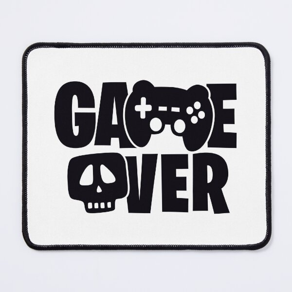 Item preview, Game Over Funny Gamer Saying designed and sold by Kubala Designs.