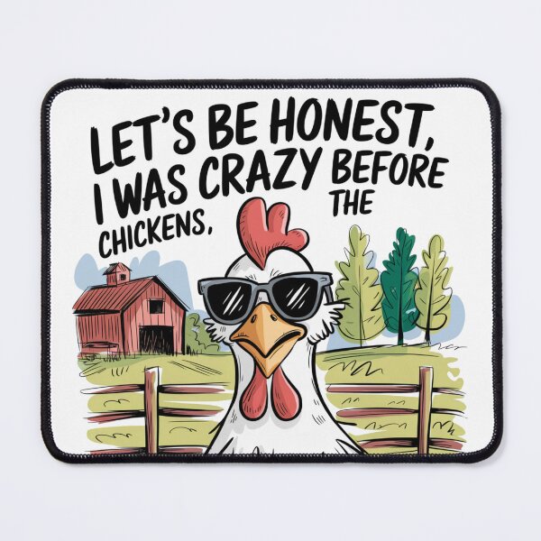 Item preview, let's be honest i was crazy before the chickens designed and sold by FeelCreations.