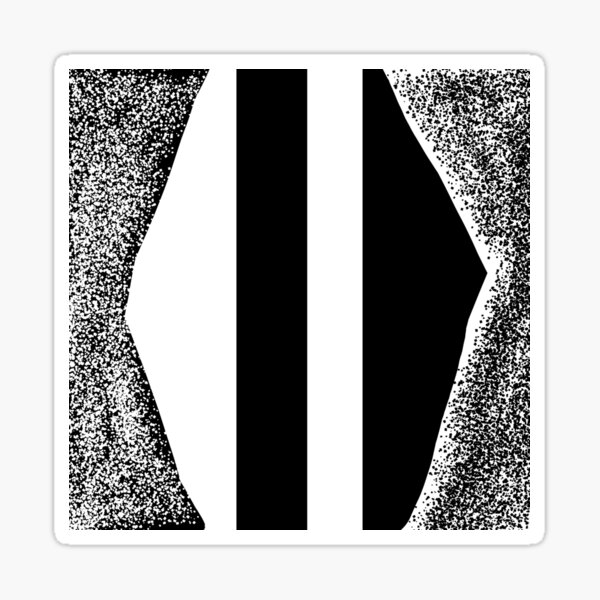 Geometric Shadows Sticker