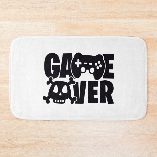 Item preview, Game Over Funny Gamer Saying designed and sold by Kubala Designs.