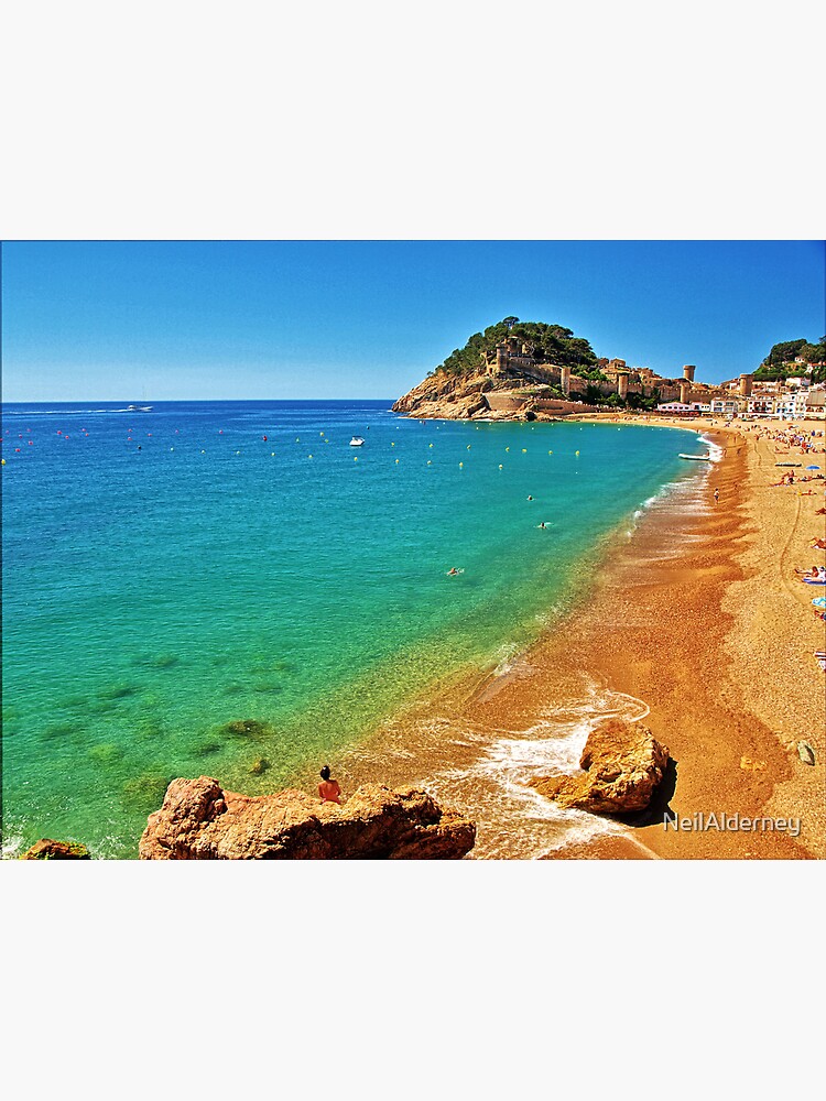 Tossa Beach - Tossa de Mar, Spain by NeilAlderney