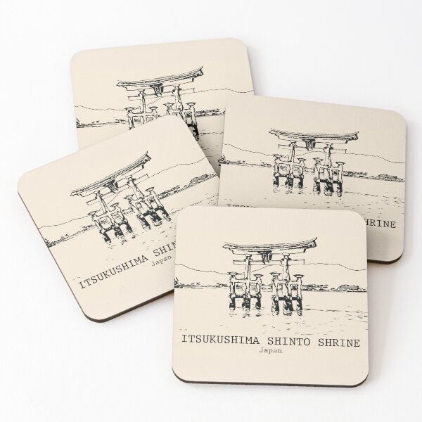 Item preview, Itsukushima Shinto Shrine - Japan designed and sold by Lakeric Cityscapes.