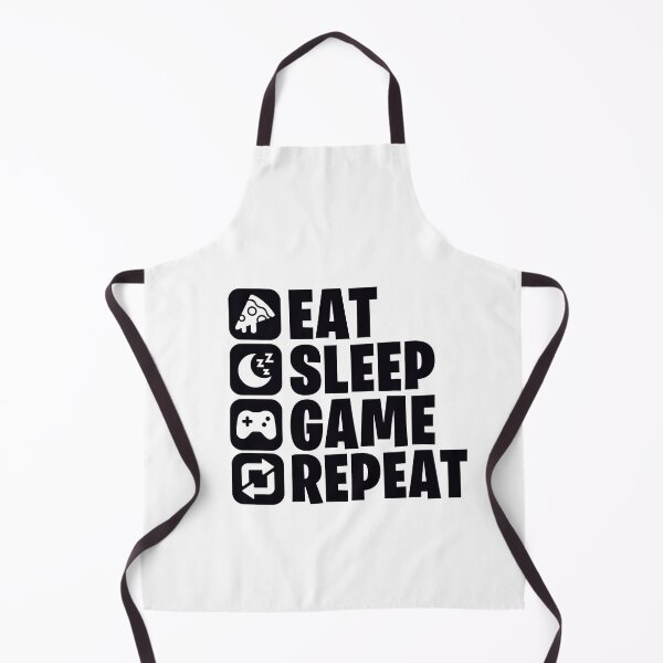 Item preview, Eat Sleep Game Repeat Funny Gamer Saying designed and sold by Kubala Designs.