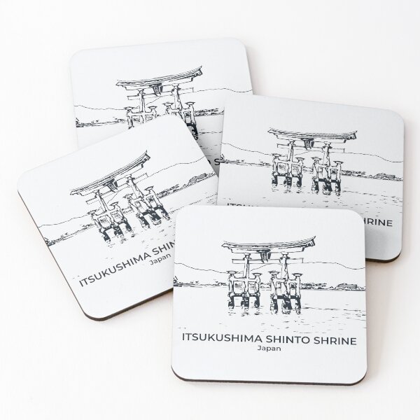 Item preview, Itsukushima Shinto Shrine - Japan designed and sold by Lakeric Cityscapes.