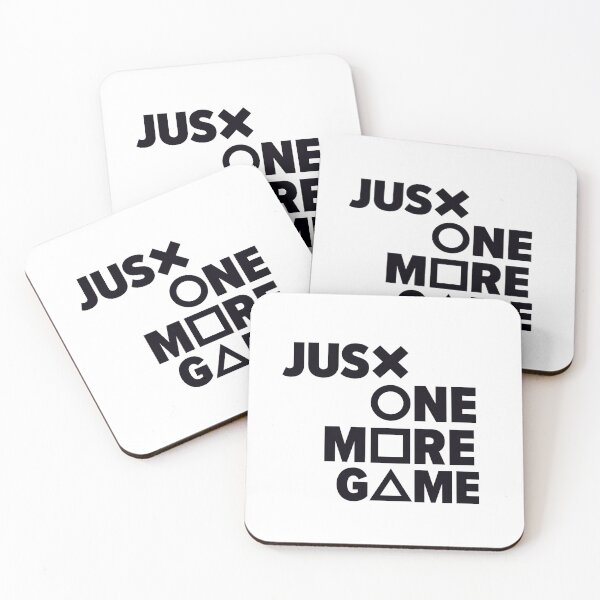 Item preview, Just One More Game Funny Gamer Saying designed and sold by Kubala Designs.