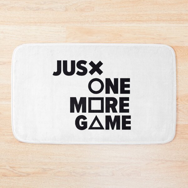 Item preview, Just One More Game Funny Gamer Saying designed and sold by Kubala Designs.