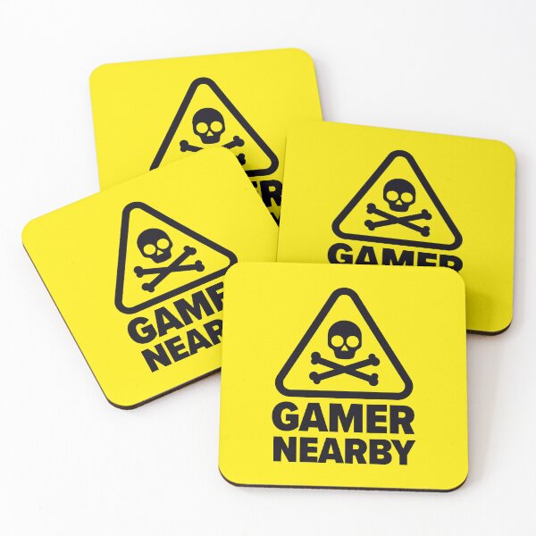 Item preview, Gamer Nearby Funny Gamer Saying designed and sold by Kubala Designs.
