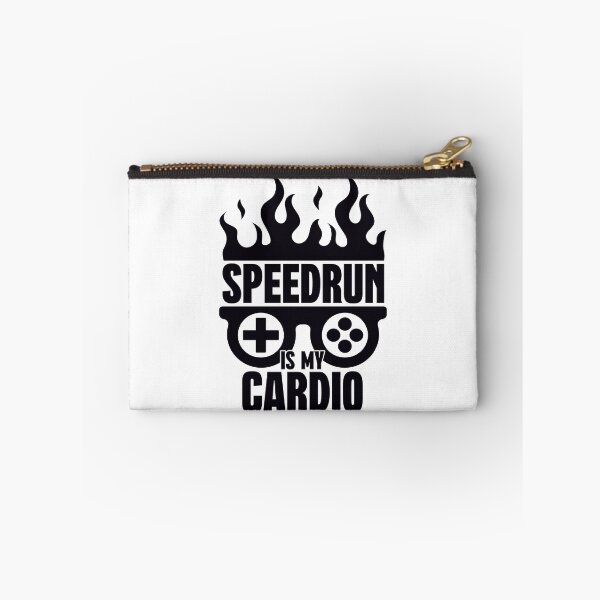 Item preview, Speedrun is my cardio Funny Gamer Saying designed and sold by Kubala Designs.