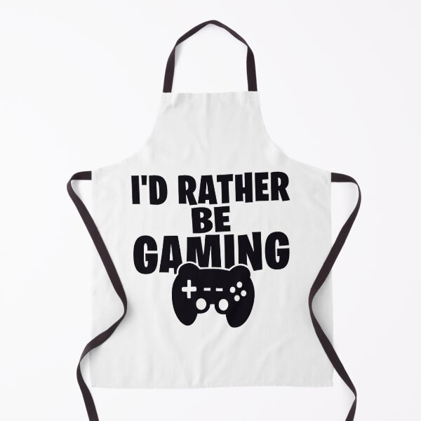 Item preview, I'd rather be gaming Funny Gamer Saying designed and sold by Kubala Designs.