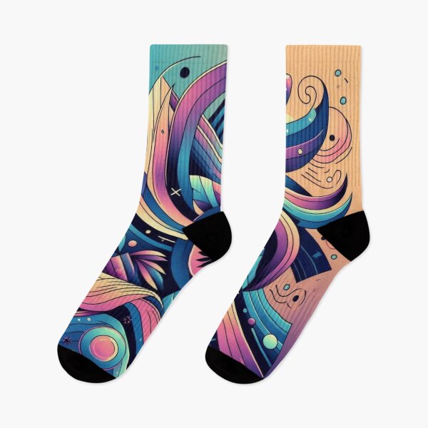 Item preview, Color Transitions and Asymmetric Shapes Design designed and sold by byvarol.