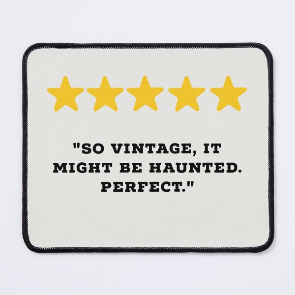 Item preview, Thrift Shoppers / Vintage Hunters Reviews Funny 5 Star Review #4 designed and sold by Jollys-ArtShop.