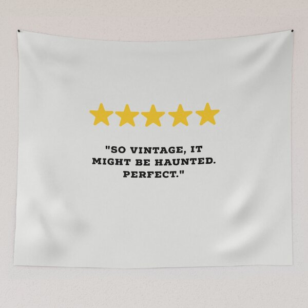 Item preview, Thrift Shoppers / Vintage Hunters Reviews Funny 5 Star Review #4 designed and sold by Jollys-ArtShop.