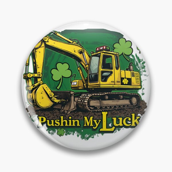 Artikelvorschau, Bulldozer Saint Paddys Bau Lustige Bauarbeiten entworfen und verkauft von ArtFromBeyond.