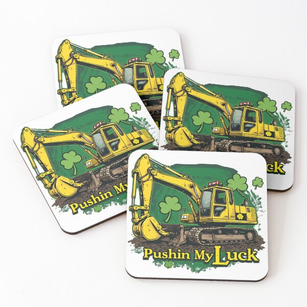 Item preview, Bulldozer Saint Paddys Construction Funny Construction Work designed and sold by ArtFromBeyond.