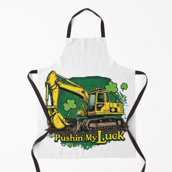 Item preview, Bulldozer Saint Paddys Construction Funny Construction Work designed and sold by ArtFromBeyond.