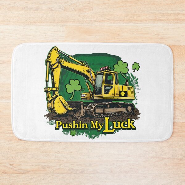 Item preview, Bulldozer Saint Paddys Construction Funny Construction Work designed and sold by ArtFromBeyond.
