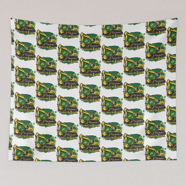 Item preview, Bulldozer Saint Paddys Construction Funny Construction Work designed and sold by ArtFromBeyond.
