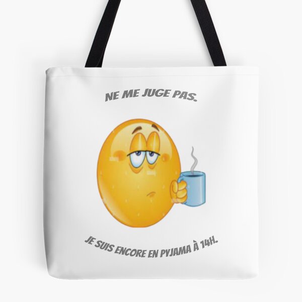 Item preview, Ne me juge pas. Je suis encore en pyjama à 14h. designed and sold by Collection de trésors .