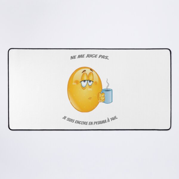Item preview, Ne me juge pas. Je suis encore en pyjama à 14h. designed and sold by Collection de trésors .