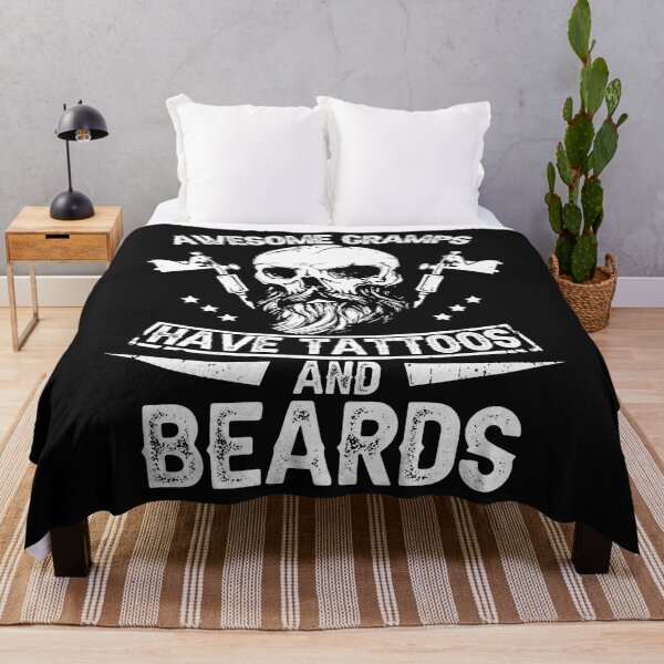Item preview, Mens Awesome Gramps Have Tattoos and Beards Shirt designed and sold by StreetArtPro.