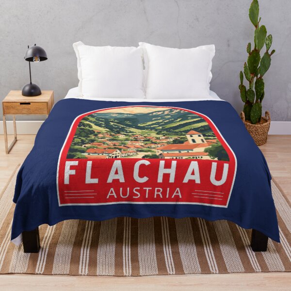 Item preview, Flachau Austria Travel Art Emblem designed and sold by KrisSidDesigns.