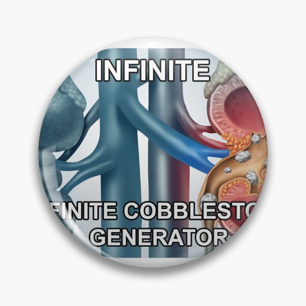 Item preview, Infinite Cobblestone generator designed and sold by AtelierJamie.