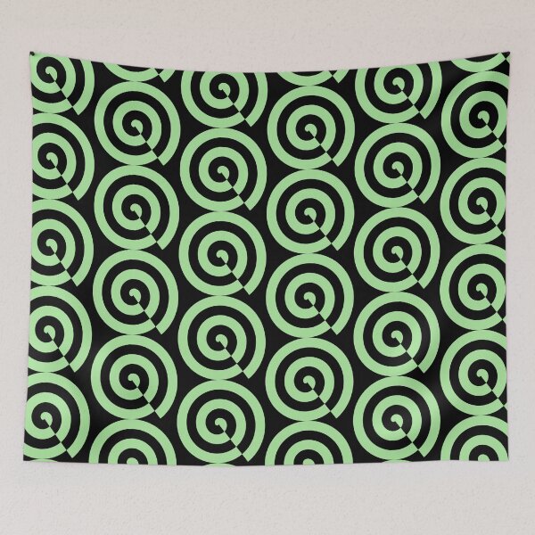 Item preview, Green Hypnotic Pattern designed and sold by LoveWithYou.