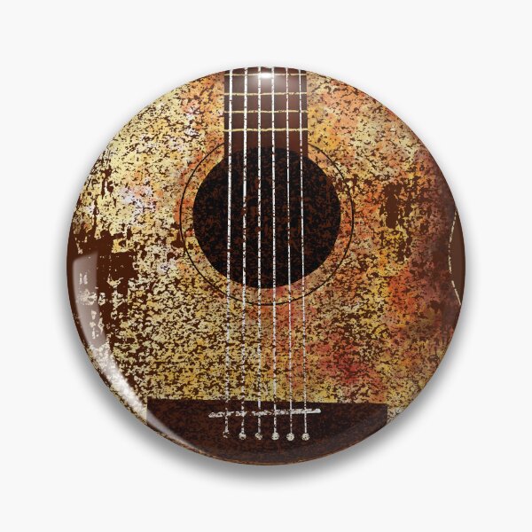 Item preview, ACOUSTIC GUITAR ABSTRACT,UNPLUGGED DISTRESSED RETRO ACOUSTIC GUITAR  designed and sold by Danicus666.