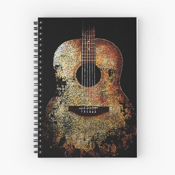 Item preview, ACOUSTIC GUITAR ABSTRACT,UNPLUGGED DISTRESSED RETRO ACOUSTIC GUITAR  designed and sold by Danicus666.