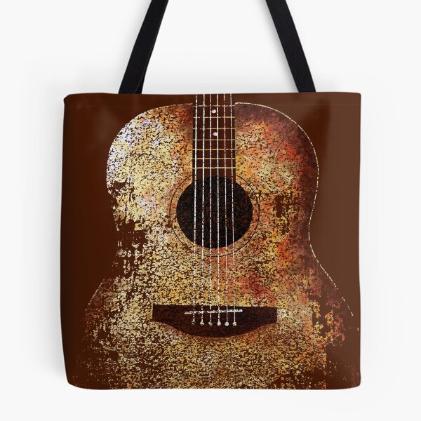 Item preview, ACOUSTIC GUITAR ABSTRACT,UNPLUGGED DISTRESSED RETRO ACOUSTIC GUITAR  designed and sold by Danicus666.