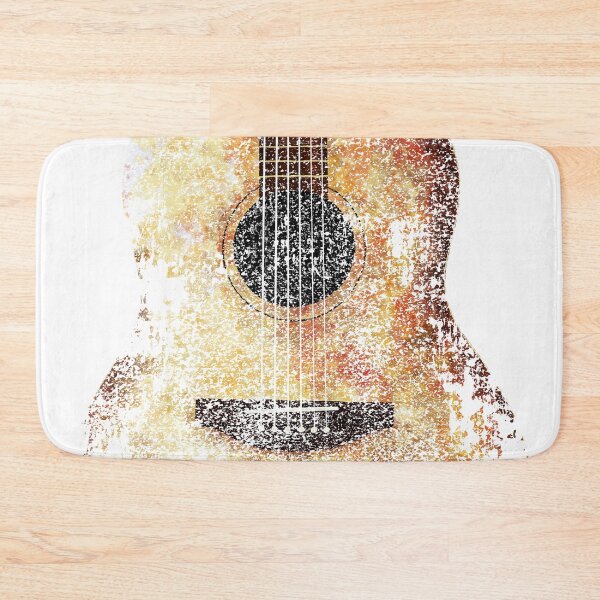Item preview, ACOUSTIC GUITAR ABSTRACT,UNPLUGGED DISTRESSED RETRO ACOUSTIC GUITAR  designed and sold by Danicus666.