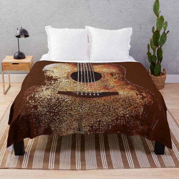 Item preview, ACOUSTIC GUITAR ABSTRACT,UNPLUGGED DISTRESSED RETRO ACOUSTIC GUITAR designed and sold by Danicus666.
