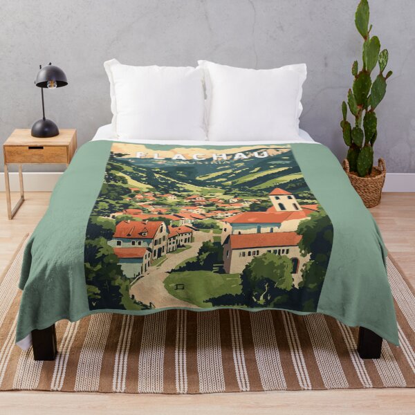 Item preview, Flachau Austria Illustration Travel Art Vintage designed and sold by KrisSidDesigns.